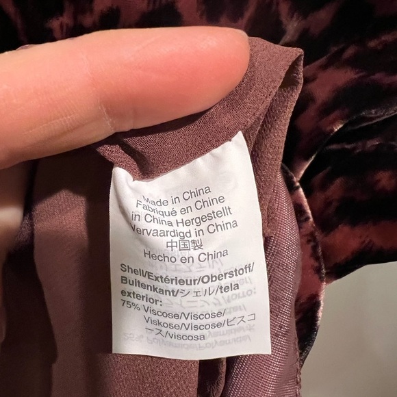 J. Crew Always Leopard Velvet Shell Tank Top Size 0 - Picture 7 of 8